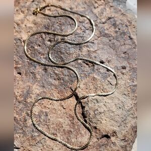 14K Solid Yellow Gold Chain